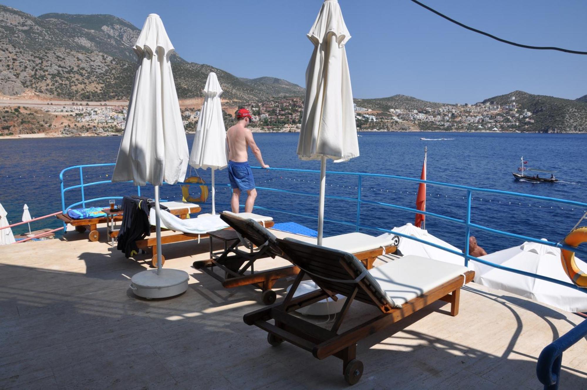 Caretta Hotel Kalkan Exterior foto